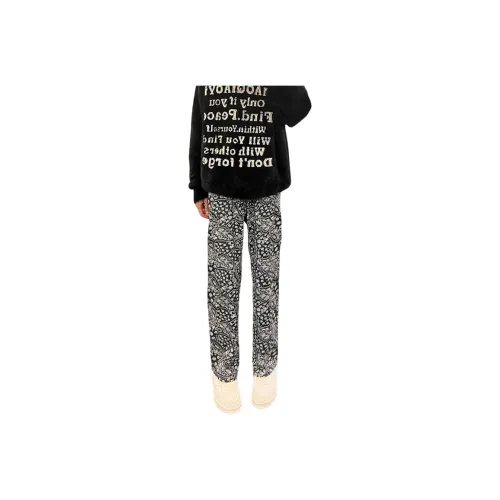 OTKSK Jeans Unisex Blue Gray