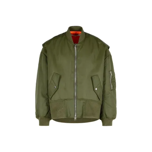 JW Anderson Oversized Curved Hem Bomber Jacket