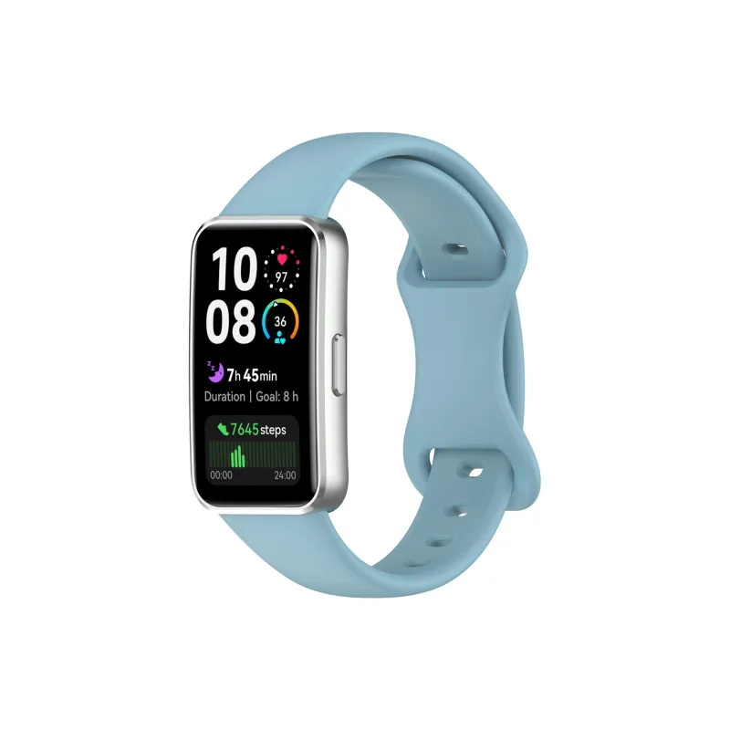 STEWPIGO Huawei Compatibility Watch Band 225.3mm Silicone Material-15