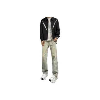 IJRJ Jeans Unisex Yellow Mud