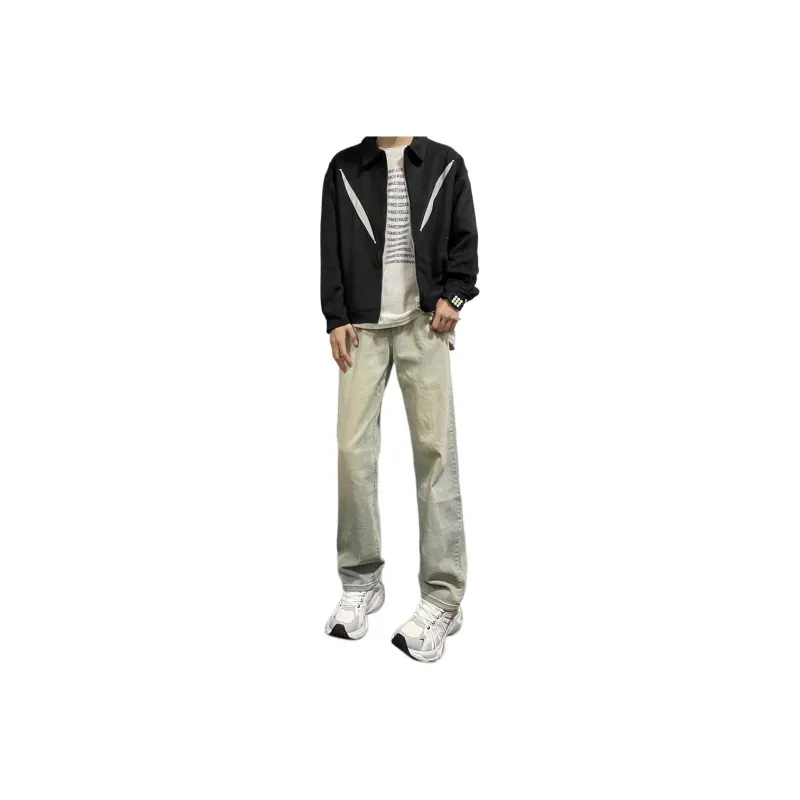 IJRJ Jeans Unisex Yellow Mud-0