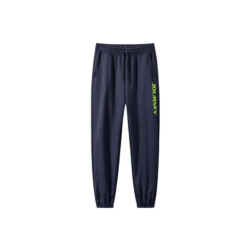 OUTDOOR PRODUCTS Knitted Sweatpants Men Navy Blue-0
