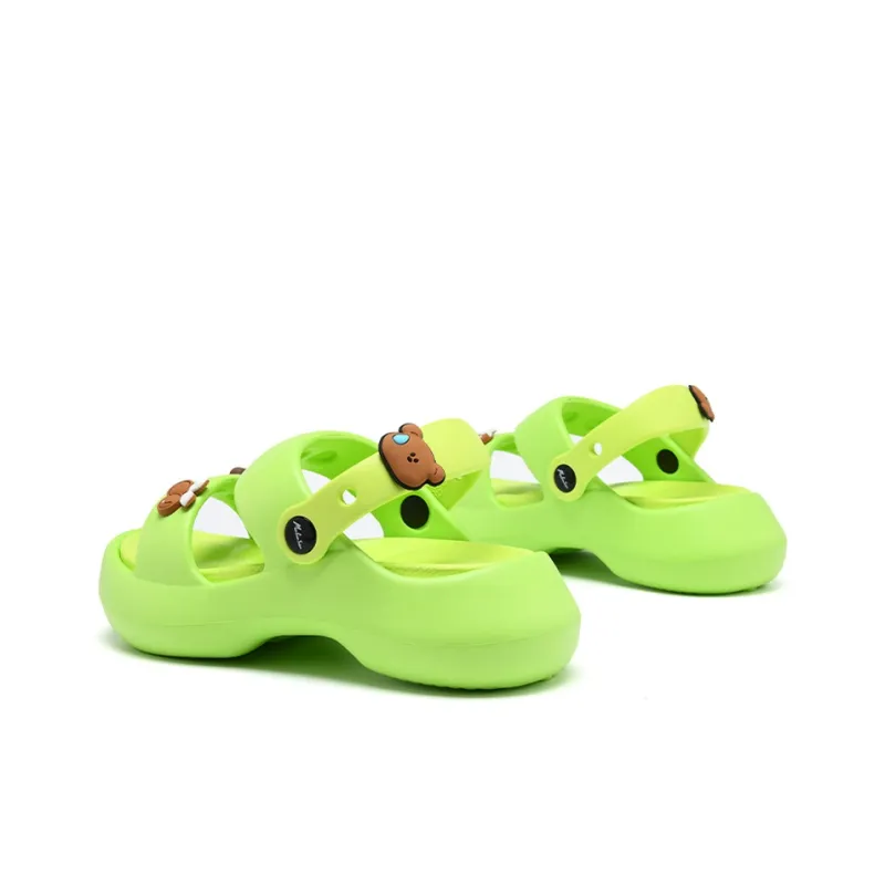 Mulinsen Beach Sandals Women's Green-3