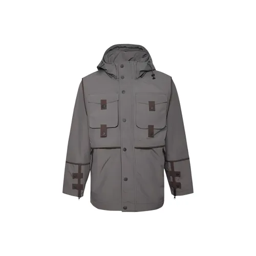 Converse NIKE Bei Converse NIKE gibt es die besonderen Schuhe der Zusammenarbeit für 140 Wang Jackets Coats Men Gray