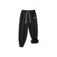 Black Fleece-Lined Screw Design