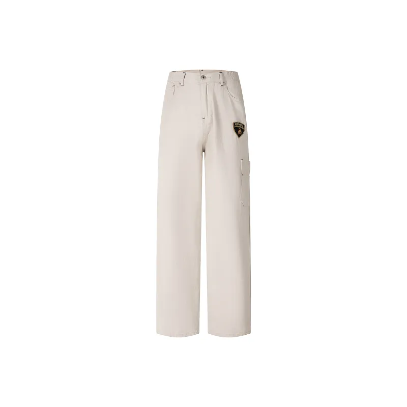 Automobili Lamborghini Jeans Unisex Apricot-0