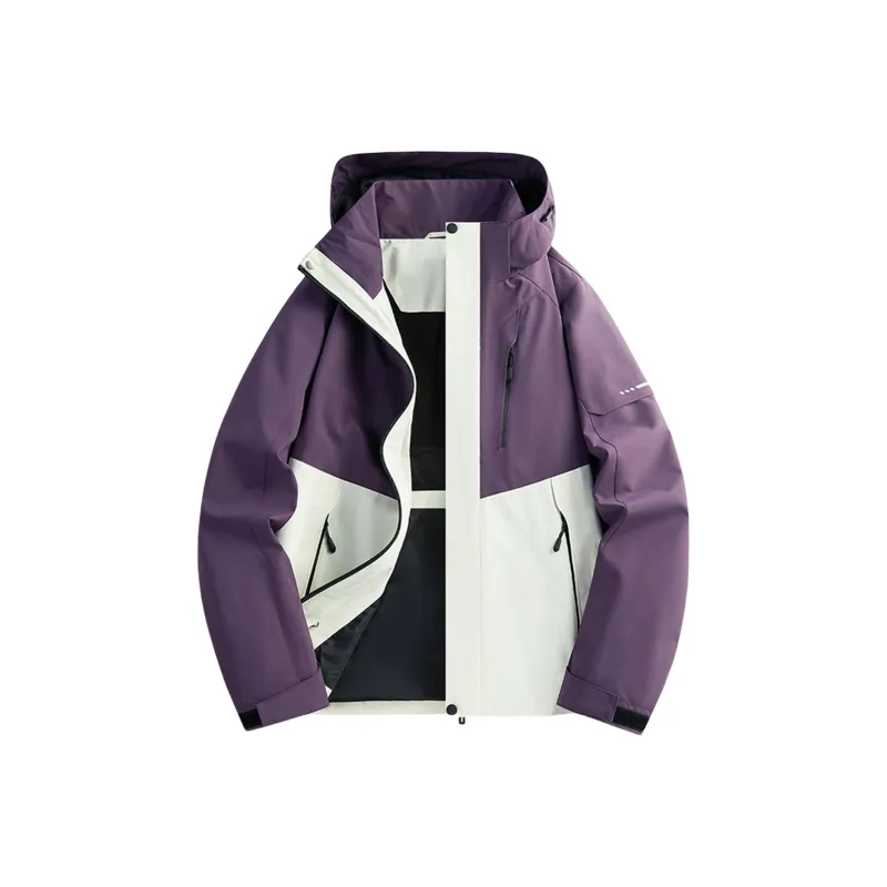 Mulinsen Jackets Coats Unisex Ivory White-Fruit Green-3