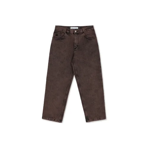 POLAR SKATE CO Jeans Unisex Mud Brown New Label