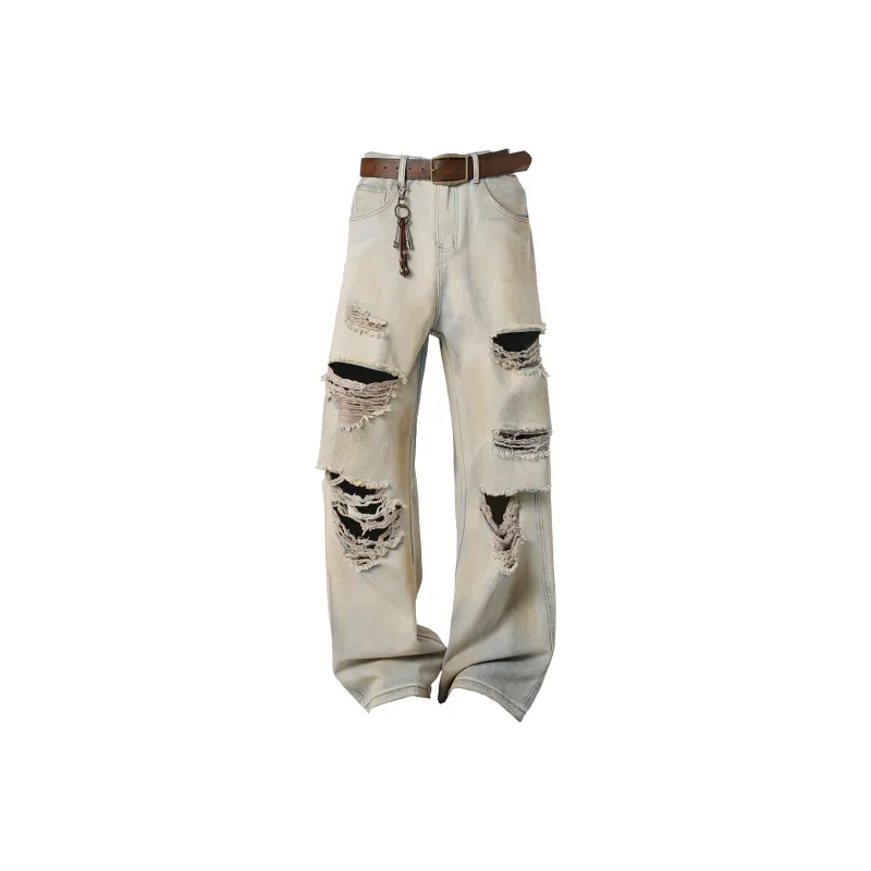 H.V.G.A Jeans Unisex Yellow Mud-0