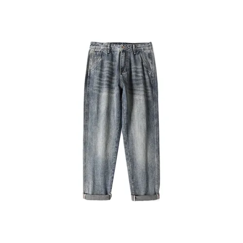 FAIRWHALE Jeans Unisex Denim Blue