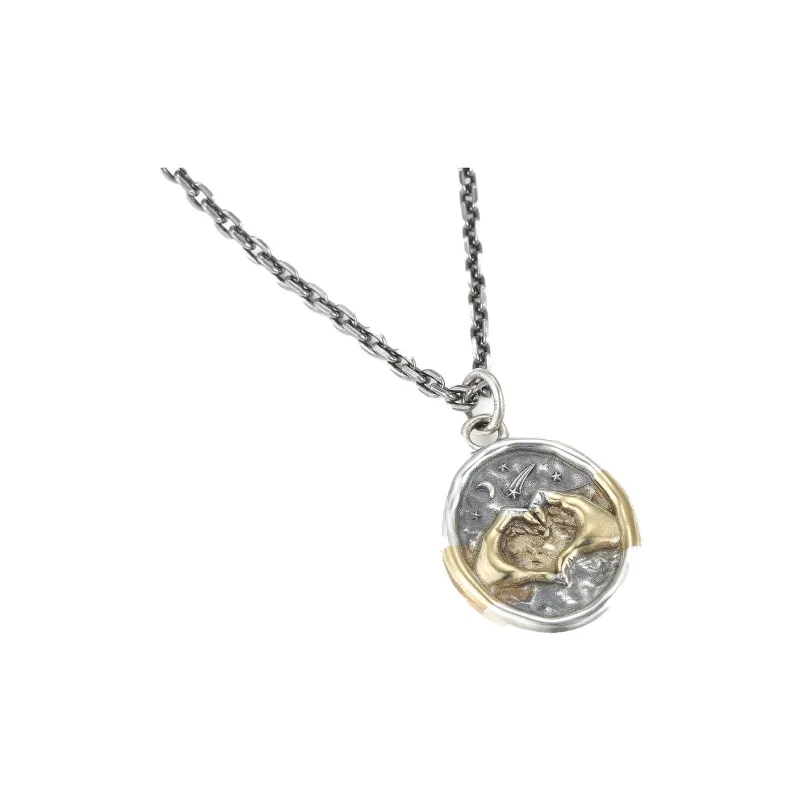 Ruibeila 925 Sterling Silver Necklaces Unisex-1