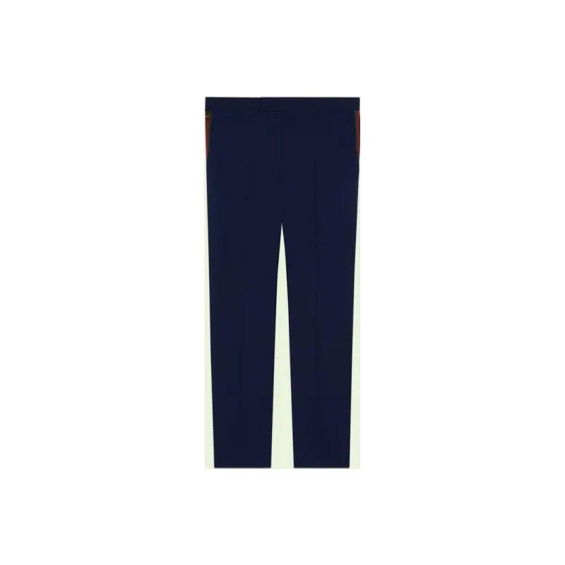 GUCCI Web detail Tailored Trousers-0