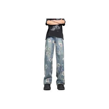 HELEH Jeans Unisex Light Blue