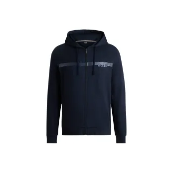 HUGO BOSS Logo print Cotton Hoodie