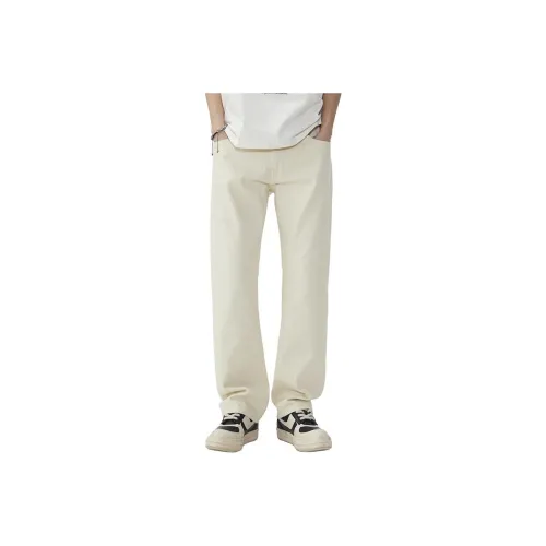 HIPPIEMISS Jeans Womens Ecru