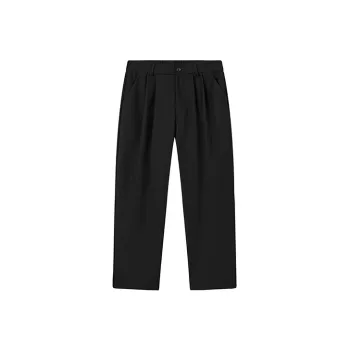 Caver&Hunter SS23 Straight Casual Pants Unisex Black