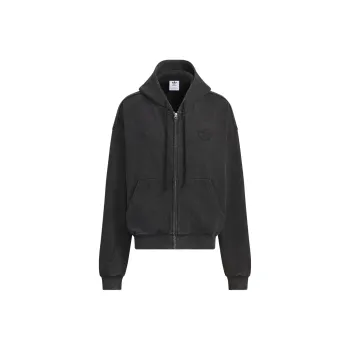 Adidas Originals WASHED FW24 HOODED JACKET Jackets Coats Men Black