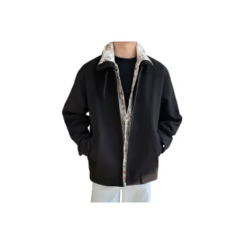 URBAN AUTHENTIC Jackets Coats Unisex Black