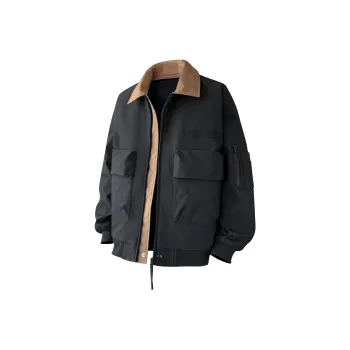KIRHNE Jackets Coats Unisex Amber Black