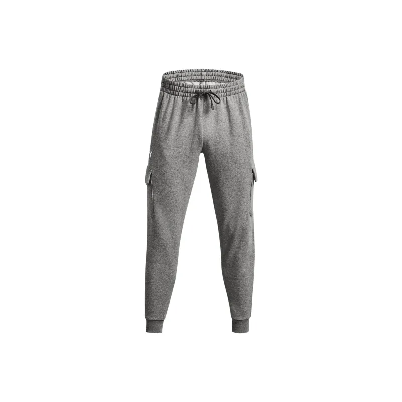 Under Armour Rival Fleece Knitted Sweatpants Men Gray-0