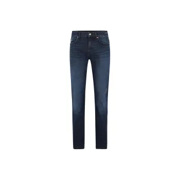HUGO BOSS Slim-Fit Jeans In Blue Super-Stretch Denim Jeans Men's Blue