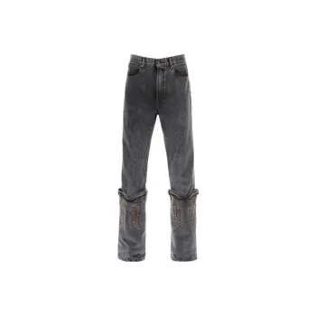 Y/Project Jeans Men Black