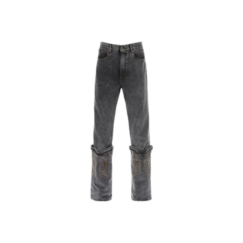 Y/Project Jeans Men Black-0