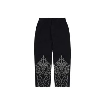 PLEASURES Evangelion Co-branded Model Cargo Pants Unisex Black