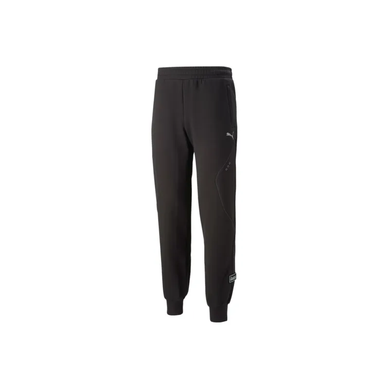 PUMA Scuderia Ferrari Knitted Sweatpants Men Black-0