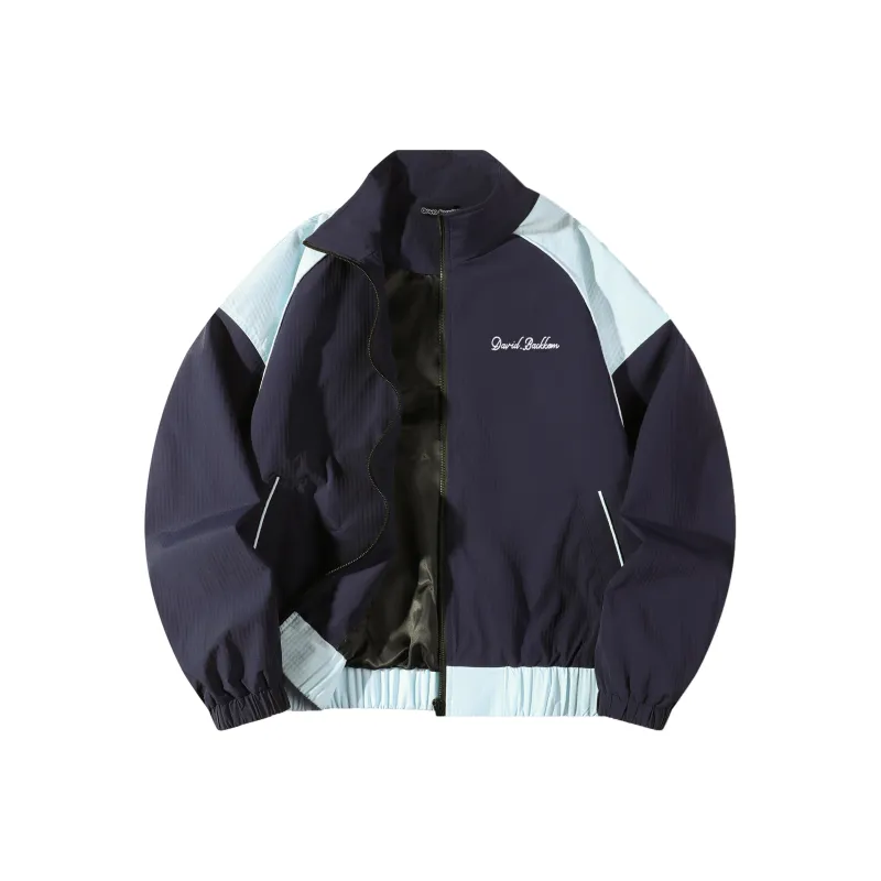 David Bakken Jackets Coats Unisex Light Blue-4