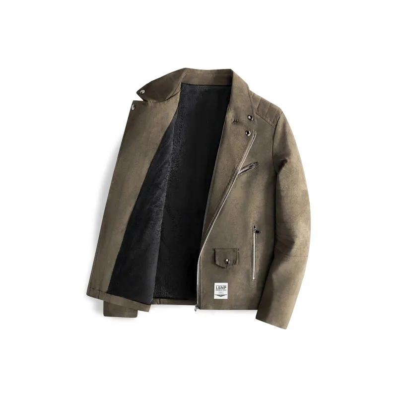 LISENPOK Leather Jackets Unisex-6