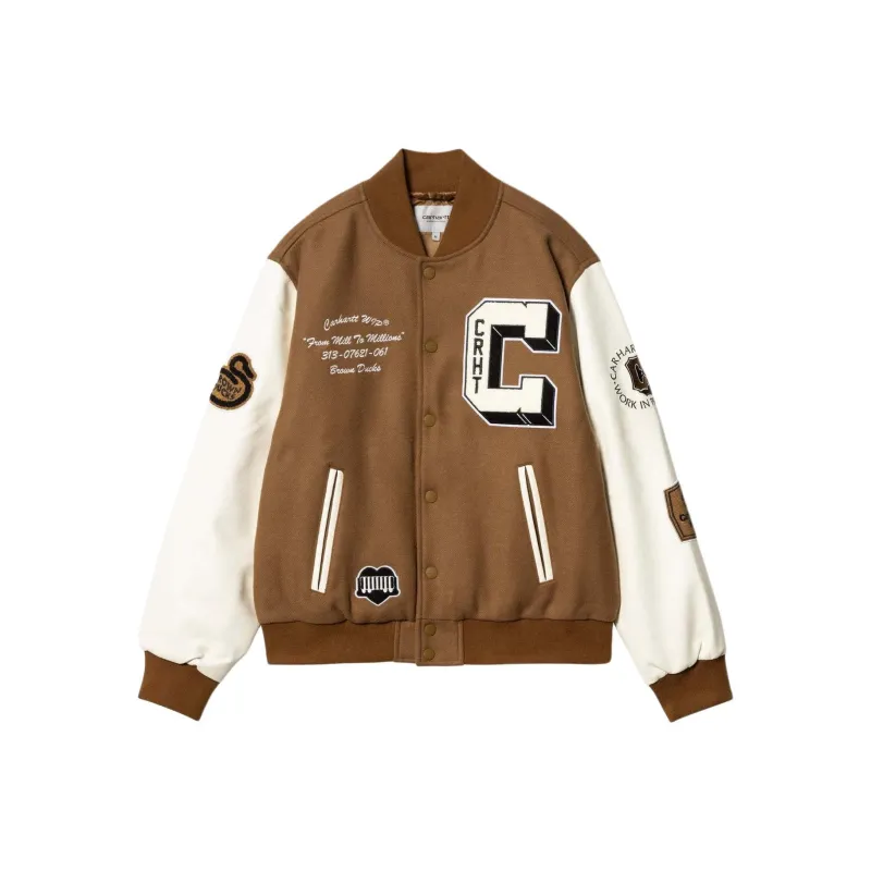 Carhartt WIP Ducks Button Up Bomber Jacket-0