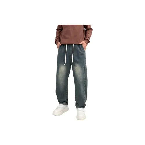 LESS IS MORE Jeans Men Black G3DNZ00101 Washed Color