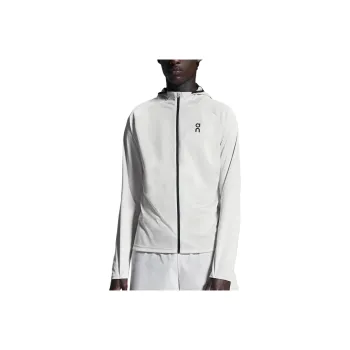 On Climate Zip Hoodie Jackets Coats Men's Silver