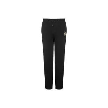 DAVID NAMAN Straight Casual Pants Men's Black
