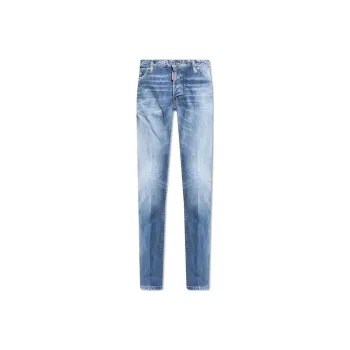 DSQUARED 2 Cool Guy Logo Patch Denim Jeans