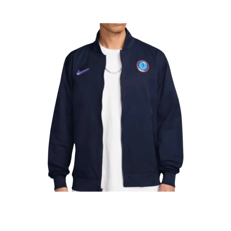 Nike Chelsea 2024/25FC Jackets & Coats Men's Marine Blue-0