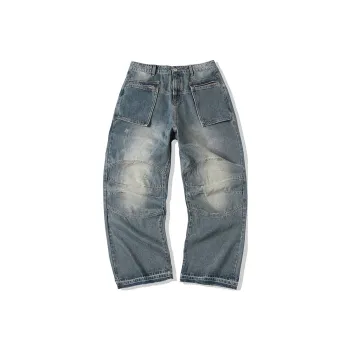 EPTISON Jeans Unisex Vintage Blue