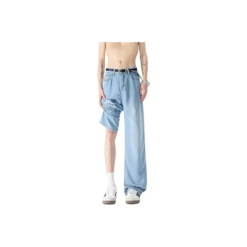 FASTFISH Jeans Unisex Blue