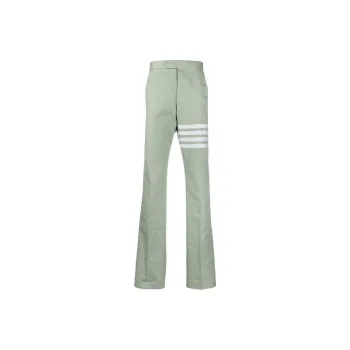 THOM BROWNE 4 Bar Stripe Cropped Tailored Trousers