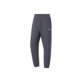 LINING Fitness Series Knitted Sweatpants Men Surface Gray