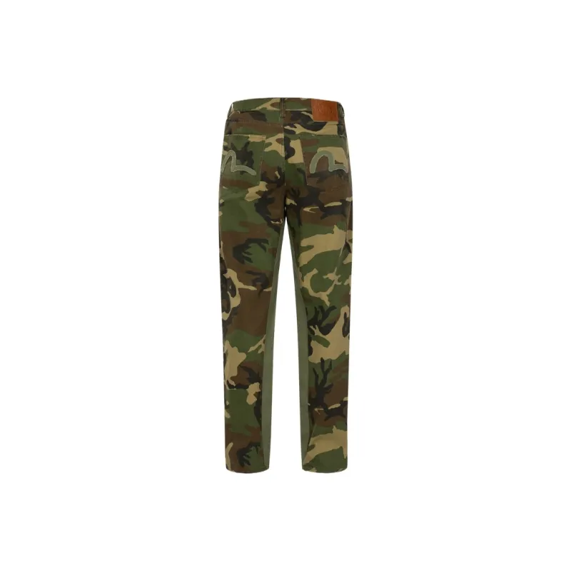 EVISU Cargo Pants Unisex Camouflage-0