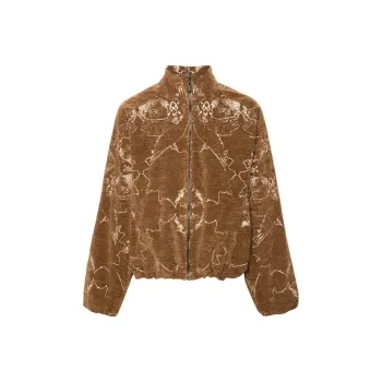 Daily Paper Rhythm Velvet Track Jacket