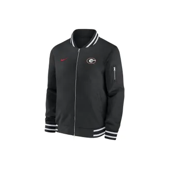 Nike Georgia Bulldogs Sideline Men's Nike College Full-Zip Bomber Jacket