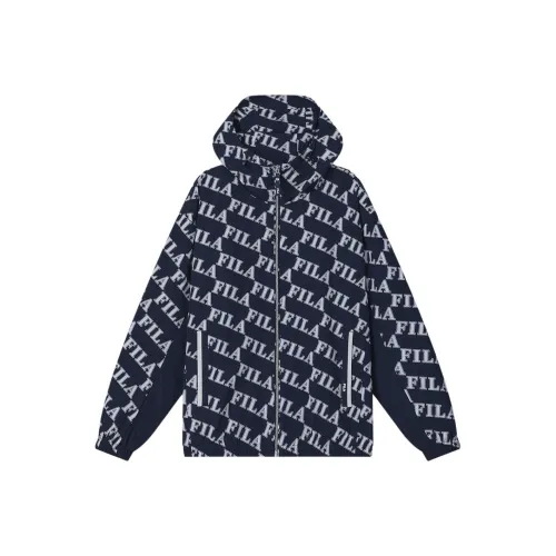 FILA Jackets Coats Men's All Over Print 2