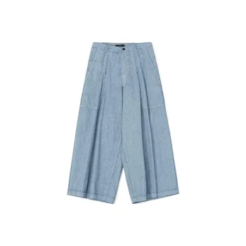 Yohji Yamamoto Y's SS24 Jeans Unisex Blue