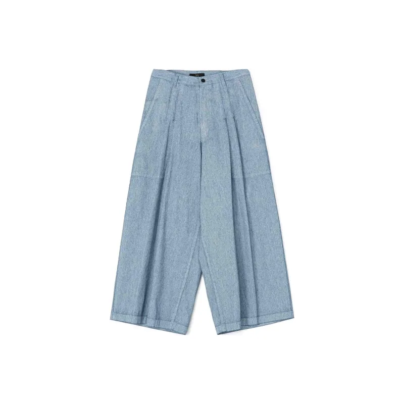 Yohji Yamamoto Y's SS24 Jeans Unisex Blue-0