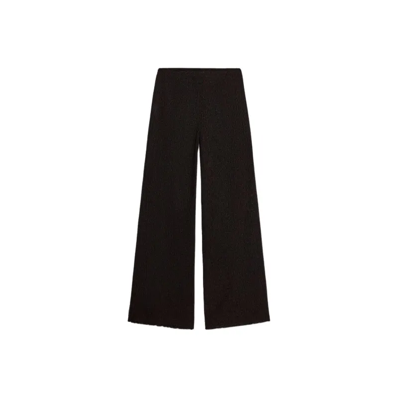 ZARA Casual Pants Women's Dark Brown-1