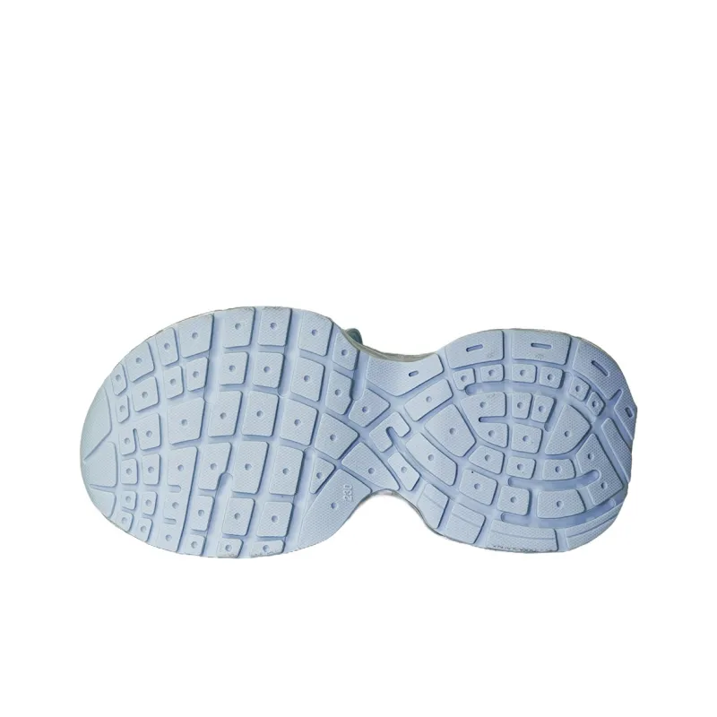CHOVO Low Top Chunky Sneakers Women's Sea Blue-3
