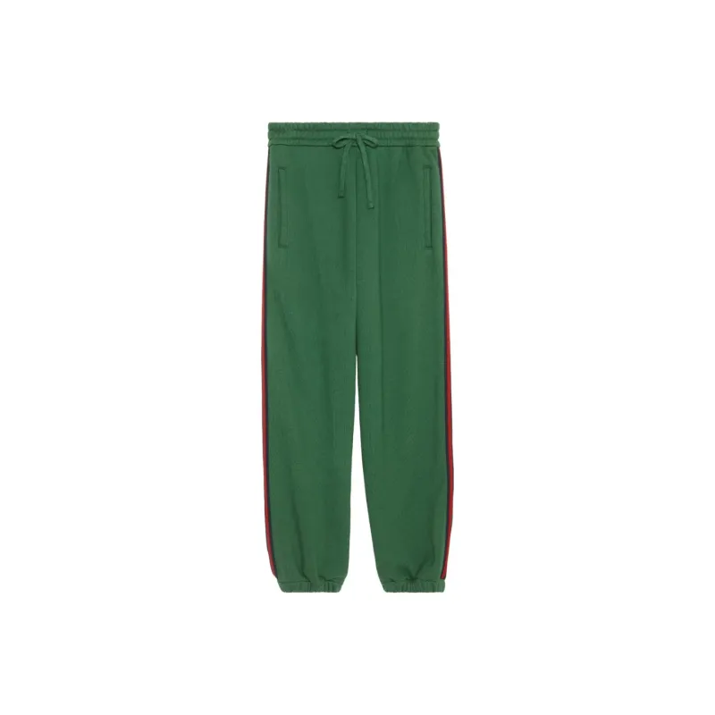 GUCCI Logo Embroidered Track Pants-0